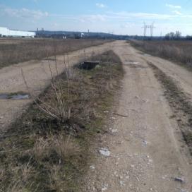 13. számú út, fejlesztés előtt