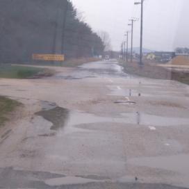 1. számú út, fejlesztés előtt