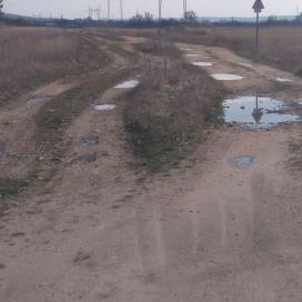 13. számú út, fejlesztés előtt